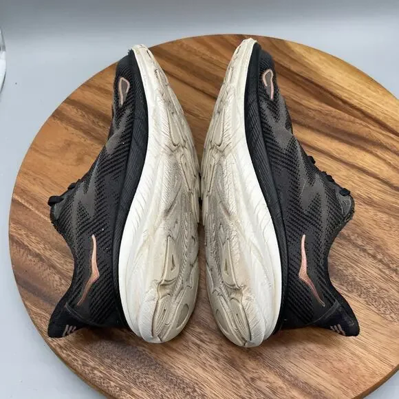 Hoka One One Clifton 9 Shoes Womens Size 8 B Running Walking Comfort Sneakers - Picture 7 of 9